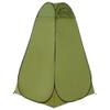 Privacy Shelter Tent, Camping Shower Tent Outdoor Instant Portable Shower Tent Outdoor Toilet Dressing/Changing Room Portable Shelter Tent with Carrying Bag for Camping Hiking Beach Bathroom(Green,Si view 2