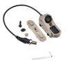 okyass Tactical Modular Wire Dual Button Remote Activation Pressure Switch for M600/M300 Series Scout Flashlight and Light (SF Plug, Tan) view 1