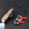 okyass Tactical Modular Wire Dual Button Remote Activation Pressure Switch for M600/M300 Series Scout Flashlight and Light (SF Plug, Tan) view 3