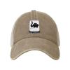 64th Armor Regiment Adjustable Washed Denim Mesh Hat Denim Baseball Cap Cowboy Hat view 2