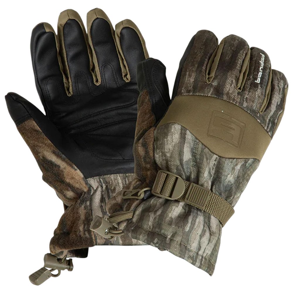 Banded Men's Calefaction Elite Gloves | Waterproof Breathable Insulated Hunting Gloves w/Leather Palm & Secure Wrist Cinch, Legacy, XX-Large