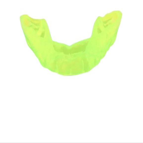 3mm Athletic Sports Mouth Guard (Neon Yellow)
