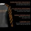 DEHAHA Unisex Youth Customized No-Gi Zebra Ranked Rashguards Jiu Jitsu Long Sleeve Base Shirt, Brown XX-Small view 3