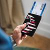 American Flag EMS Star of Life Paramedic Medic Passport Case Holder Wallet Protective Cover Blocking Card Travel Accessories Funny for Women Men view 4