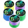 GLigeT Fishing Wire 8X+2 Strands Braided Fishing Line 100M Multifilament Carp Fishing Braided Wire Fishing Accessorie PE Line Nylon String(Blue,0.12 mm 17.9LB) view 3