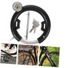 Happyyami 2sets Portable Sturdy Bike Lock Multi-Function Theft Circle Lock for Mountain and Scooters Each for Outdoor Cycling view 2