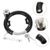 Happyyami 2sets Portable Sturdy Bike Lock Multi-Function Theft Circle Lock for Mountain and Scooters Each for Outdoor Cycling view 3