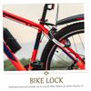 Happyyami 2sets Portable Sturdy Bike Lock Multi-Function Theft Circle Lock for Mountain and Scooters Each for Outdoor Cycling view 4