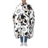 55x66 Inch Adult Barber Cape Funny-Cow-Cartoon Adult Haircut Cape With Snap Closure view 1