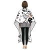 55x66 Inch Adult Barber Cape Funny-Cow-Cartoon Adult Haircut Cape With Snap Closure view 2