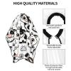 55x66 Inch Adult Barber Cape Funny-Cow-Cartoon Adult Haircut Cape With Snap Closure view 4