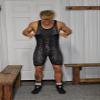 GO EARN IT Men's Black Flag Camo Singlet (Adult XL) view 4