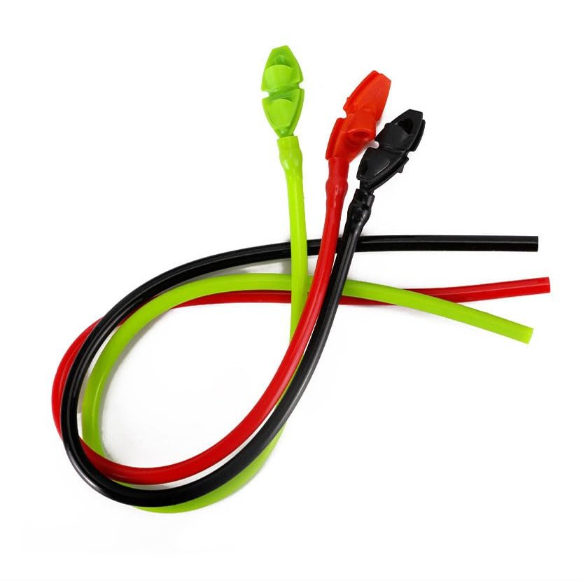 Cuoyuqie 1pcs Compound Bow Tube Peep Sight Hole Rubber Tubing Line Archery Hunting Target (Black 1pcs)