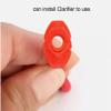 Cuoyuqie 1pcs Compound Bow Tube Peep Sight Hole Rubber Tubing Line Archery Hunting Target (Black 1pcs) view 3