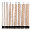 Durable Hemp Rope Net Garden Netting Cargo Net Automotive Cargo Nets Decorative Fences Decking Rope Net Perfect for Home and Garden Use(1x4m) view 2