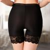 Women Under Dress Shorts Seamless Short Pants Anti Chafing Shorts with Lace Soft Non Slip High Waist Stretch Chub Rub Shorts Black XL Summer Outdoor Use view 3