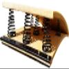 ENWINDXS Gymnastics Equipment for Kids, Large Gymnastics Springboard for Adult/Youth, Wooden Vault Spring Boards Equipment with 7/9 Springs, for Playroom/Sports Club/Obstacle Courses(7-Springs) view 1
