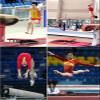 ENWINDXS Gymnastics Equipment for Kids, Large Gymnastics Springboard for Adult/Youth, Wooden Vault Spring Boards Equipment with 7/9 Springs, for Playroom/Sports Club/Obstacle Courses(7-Springs) view 2