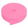 PATIKIL 10 Yard Webbing, 1 Inch Polypropylene Webbing Strap Heavy Webbing Roll Chair Straps for Indoor Outdoor Climbing DIY Crafting, Pink view 1