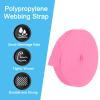 PATIKIL 10 Yard Webbing, 1 Inch Polypropylene Webbing Strap Heavy Webbing Roll Chair Straps for Indoor Outdoor Climbing DIY Crafting, Pink view 3