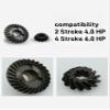 Generic Boat Engine Propellers Gear Set for HANGKAI Outboard Motor (4 Stroke 6.0 HP) view 2