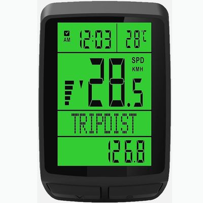 Bike Computer Cycling Computer Speed Sensor for Cycling Bike Sensor, Bicycle Speedometer, Bicycle Computer, Wireless Odometer, Digital Odometer Computer, Waterproof 2.8'' LCD & Multi-Functions