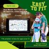 5-Pack Football Play Wristbands - Youth Quarterback Gear - Wristband Playbook - Softball Wristbands for Signs view 3