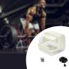 Aymzbd Gym Chalk Holder Chalk Box Adjustable Handle Portable Gymnastics Chalk Holder Weightlifting Chalk Bucket Holder for Climbing, White view 3