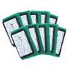 10-Pack Football Play Wristbands - Youth Quarterback Gear - Wristband Playbook - Softball Wristbands for Signs view 1