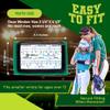 10-Pack Football Play Wristbands - Youth Quarterback Gear - Wristband Playbook - Softball Wristbands for Signs view 3