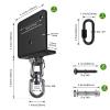 BeneLabel Punching Bag Hanger for Heavy Bag 1000 LB Capacity Beam Mount Hardware 360 Rotation Boxing Bag Ceiling Mount I-Beam Heavy Bag Hanger with Carabiner view 2