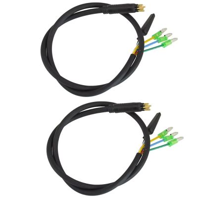 9 Pin Waterproof Wheel Motor Extension Cable for Electric Bike, 2PCS