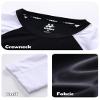 USKOY Men's Rash Guard Long Sleeve UPF 50+ Sun Protection Quick Dry Swim Shirt with Compression Fit for BJJ, Surfing & Gym Training Asym White Sleeve X-Large view 3