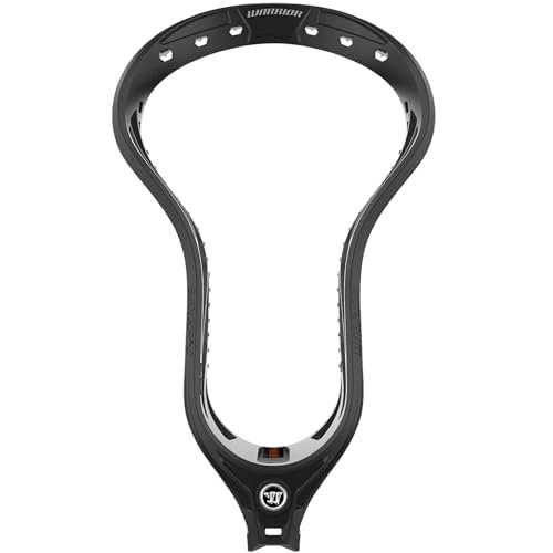 Warrior Burn XP2-O Lacrosse Head, Unstrung (Black)