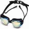 YQYBF Swim Goggle, Comfortable Wearing Waterproof Swimming Goggle with Silicon Headband, Swimming Goggles for Outdoor Swimming, Surfing and Other Sports view 1