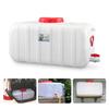 Heavy Duty Water Container Plastic Water Storage Carrier with Tap 50l 80l 110l 200l Water Tank Water Bottle Dispenser for Camping Caravan Hiking Outdoor(Size:80L) view 1