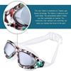 YQYBF Swim Goggles with Pain-Free Strap Leakproof, No Hair Pulling, UV Protection(E) view 2