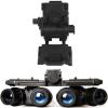 GPNVG 18 Night Vision Goggles Dummy Model with NVG Mount for PVS15/PVS18, Four-Tube Binocular Night Vision for Tactical Helmet NVG Mount, Cosplay Prop, CS Game,No Function (Black) view 1