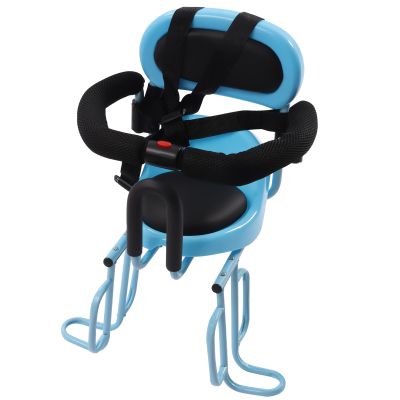 Kllkmmws Kids Bike Seat Rear Mounted, Baby Bicycle Toddler Seats Removable Safety Back Child Carrier Bicycle Seat for Mountain Bike Adult Bicycle E-Bikes (Blue)