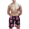 Fig Fruit Men's Swim Trunks Summer Beach Shorts Casual Board Shorts Golf Shorts M view 2