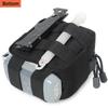 2 Pack Mini Tactical Molle Compact Ammo Pouch - General Purpose Admin Pouches Small Admin Molle Pouches EDC Tool GP Pouch Bag Horizontal Utility Multi-Purpose Waist Belt Bag(Black) view 4