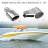 HZSIFU 12PCS 316 Stainless Steel Bimini Top Hardware, Bimini Top Cap Jaw Slide and Swivel Hinge for 1 OD Boat Fittings view 2