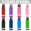 Akmxem Personalized Water Bottles for Kids Custom Water Bottle with Name Customized Insulated Stainless Steel Water Bottle Engraved Water Bottle with Straw Custom Gift for School Sports Outdoor, Red view 3
