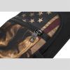 HJBNW Crossbody Sling Backpack Sling Bag for Men Women Cross Chest Bag Shoulder Bag American Flag with Cowboy Boots Travel Hiking Daypack view 4