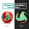 SOAK Soft Beach Volleyball - Glow at Night, Waterproof Indoor Outdoor Volleyball for Adults, Teens, and Volleyball Fans, Official Size 5 view 3