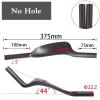 OUZINE TT Hand Rest Handle Extension Bar Handlebar Triathlon Time Trial Cycling Parts Road Bicycle Carbon Bicycle Rest TT Handlebar Clip on Bars Handlebar(No Hole) view 2
