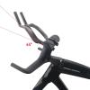 OUZINE TT Hand Rest Handle Extension Bar Handlebar Triathlon Time Trial Cycling Parts Road Bicycle Carbon Bicycle Rest TT Handlebar Clip on Bars Handlebar(No Hole) view 3