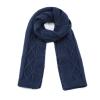 YATANAM Toddler Scarf Warm Knit Kids Neck Warmer Soft Stretch Baby Winter Scarves for Boys Girls (C-navy) view 1