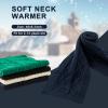 YATANAM Toddler Scarf Warm Knit Kids Neck Warmer Soft Stretch Baby Winter Scarves for Boys Girls (C-navy) view 3
