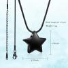 AIWENXI Star Urns Necklaces for Ashes Cremation Jewelry for Men Women Stainless Steel Memorial Keepsakes Human Ashes Holder Urns Necklaces Pendant Jewelry view 2